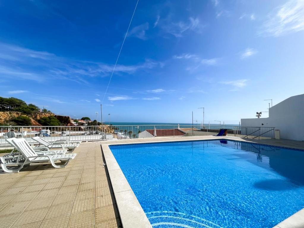 Magnifique Duplex Avec Piscine En Bord De Mer Apartamento Olhos de Agua  Exterior foto