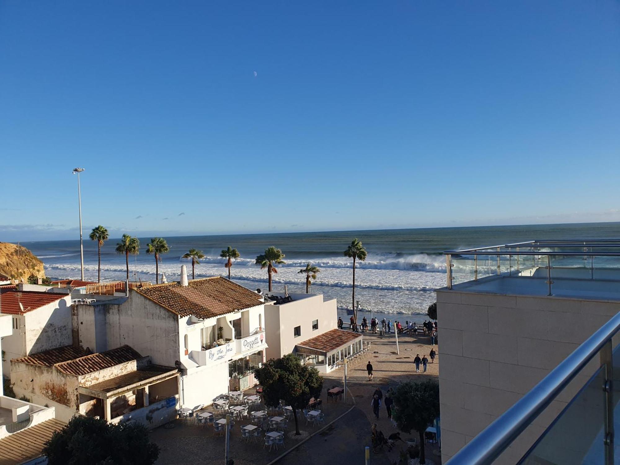 Magnifique Duplex Avec Piscine En Bord De Mer Apartamento Olhos de Agua  Exterior foto